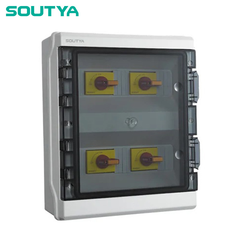 چگونه یک محفظه IP65 باکس ایزولاتور DC برای آرایه های PV چهار رشته ای انتخاب کنیم؟